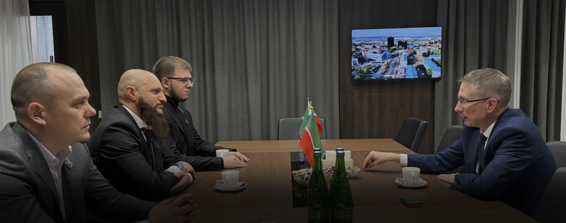Марат Гатин встретился с представителем Главы Чеченской Республики в Татарстане