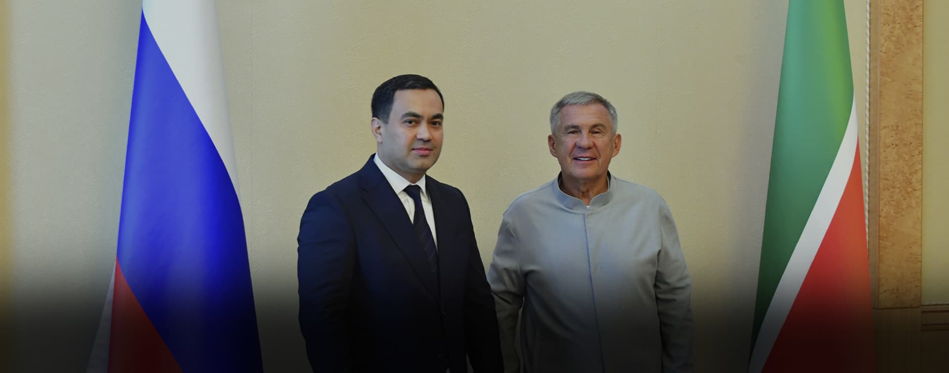 Минниханов встретился с делегацией Узбекистана