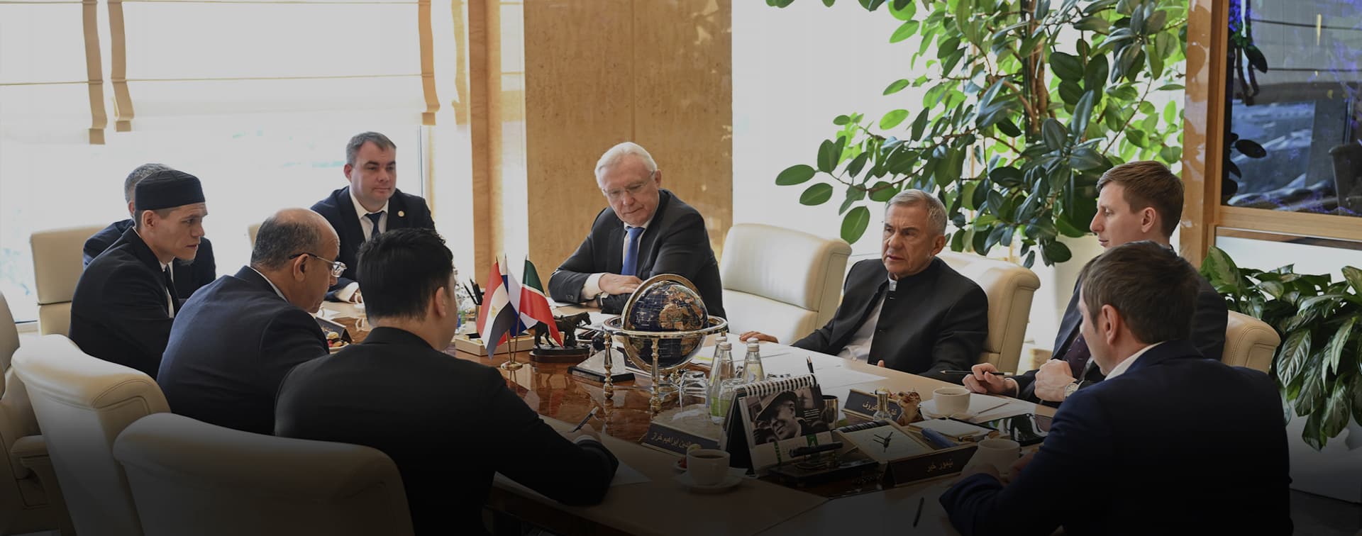 Рустам Минниханов обсудил с членами делегации Арабской Республики Египет вопросы укрепления сотрудничества