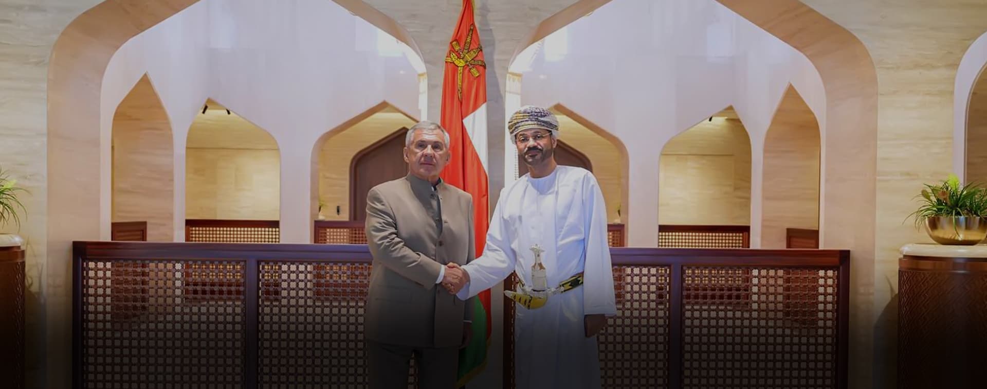 Состоялась встреча Рустама Минниханова с министром иностранных дел Омана