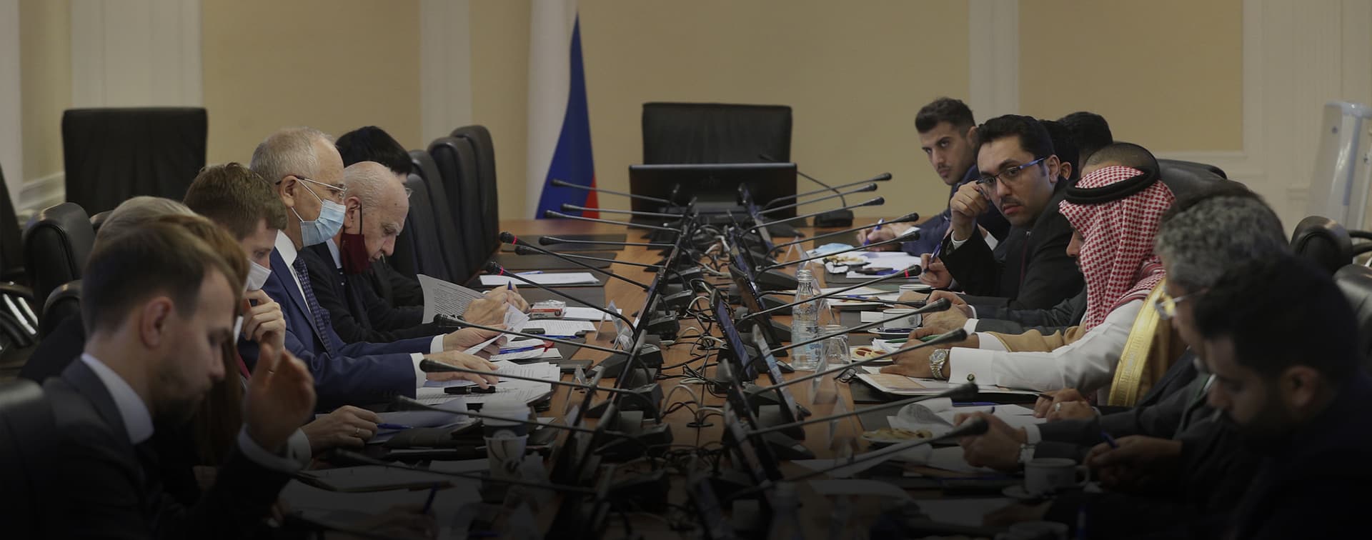 Мухаметшин обсудил с делегацией Саудовской Аравии предстоящее заседание ГСВ в Джидде