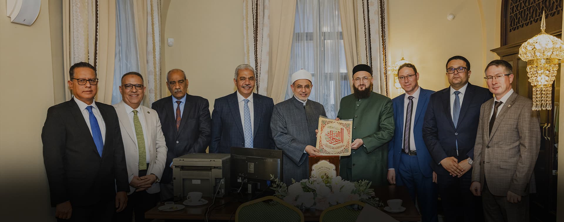 Делегация Университета Аль-Азхар посетила ДУМ РТ