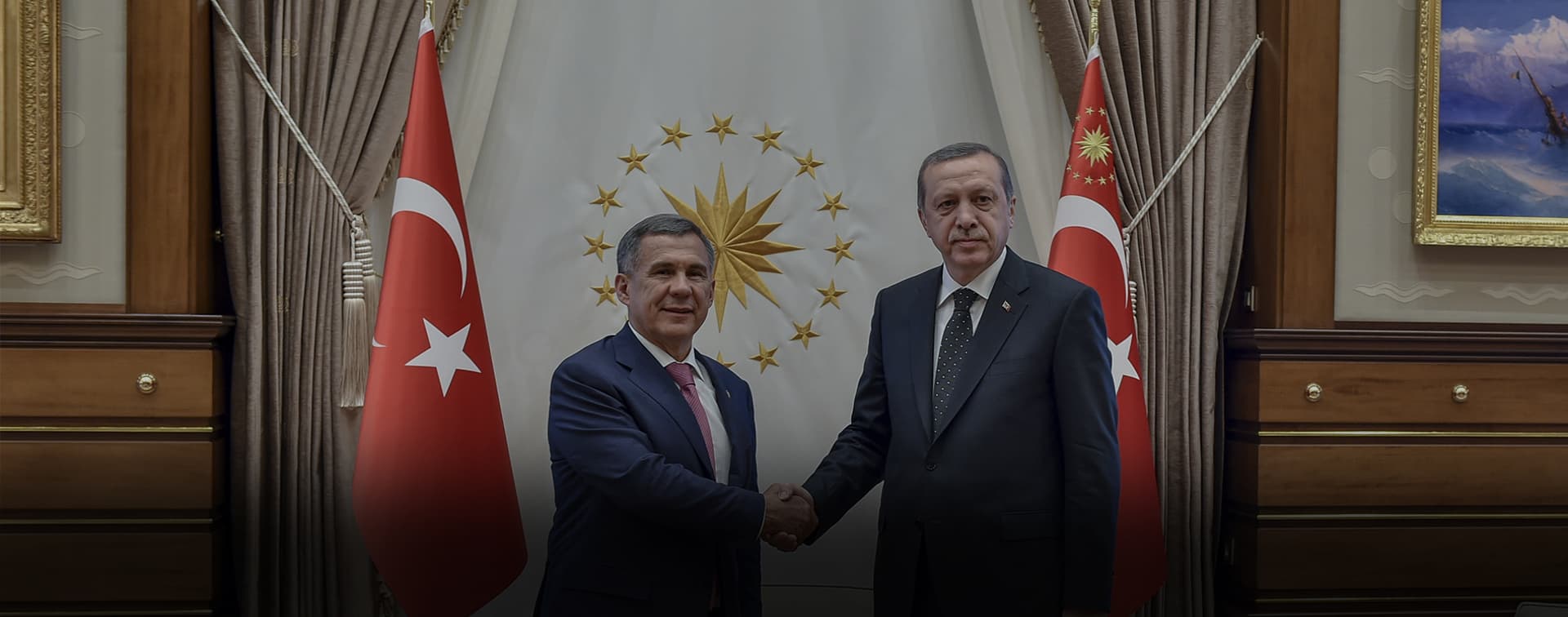 Минниханов поздравил Эрдогана с 70-летием