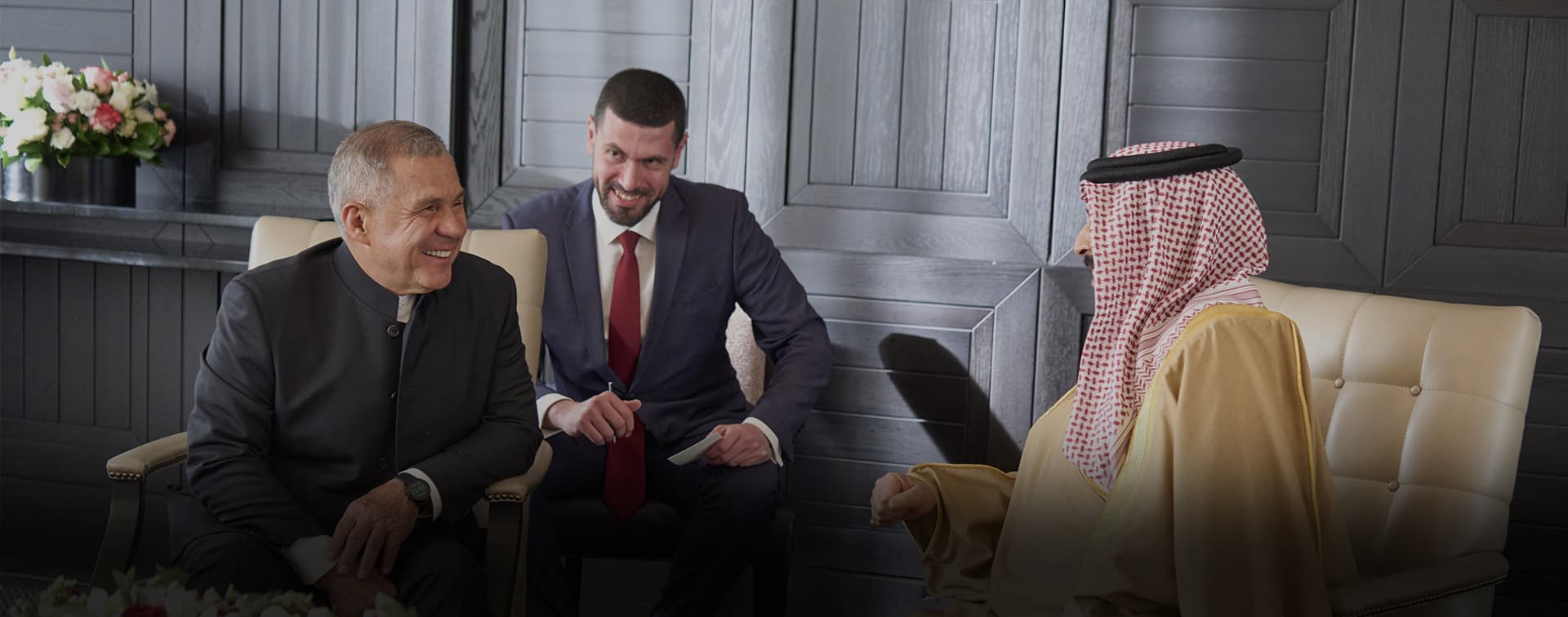 Рустам Минниханов встретился с Королем Бахрейна