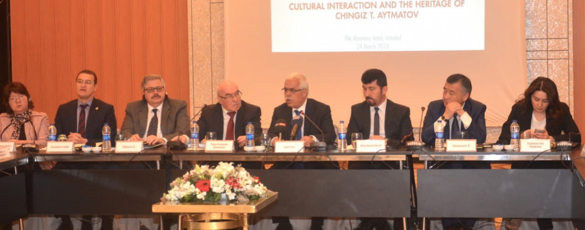 В Стамбуле прошел круглый стол «Культурное взаимодействие — наследие Чингиза Айтматова»