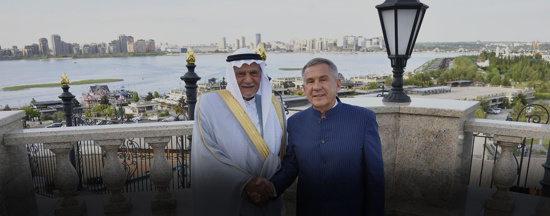 Минниханов встретился с руководителем Центра исламских исследований КСА Турки Аль Фейсалом