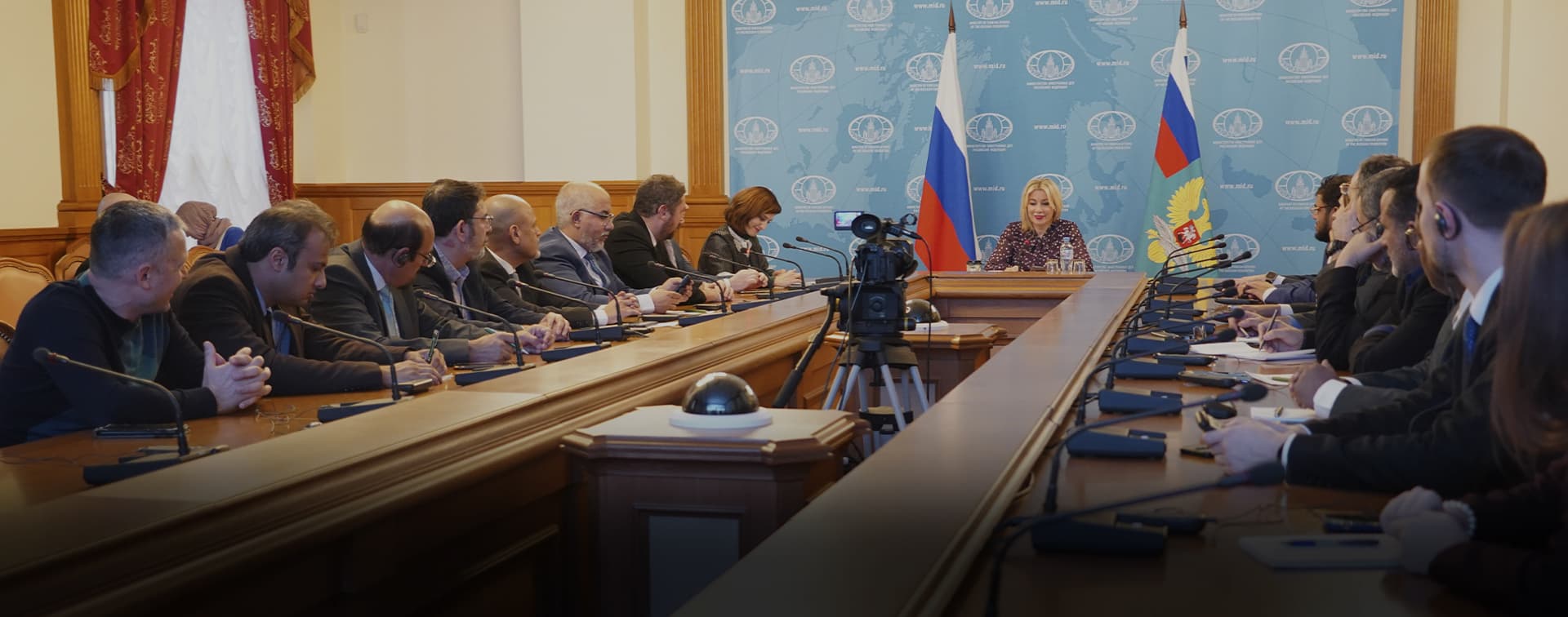 Мария Захарова встретилась с ведущими специалистами информационной сферы России и мусульманских стран