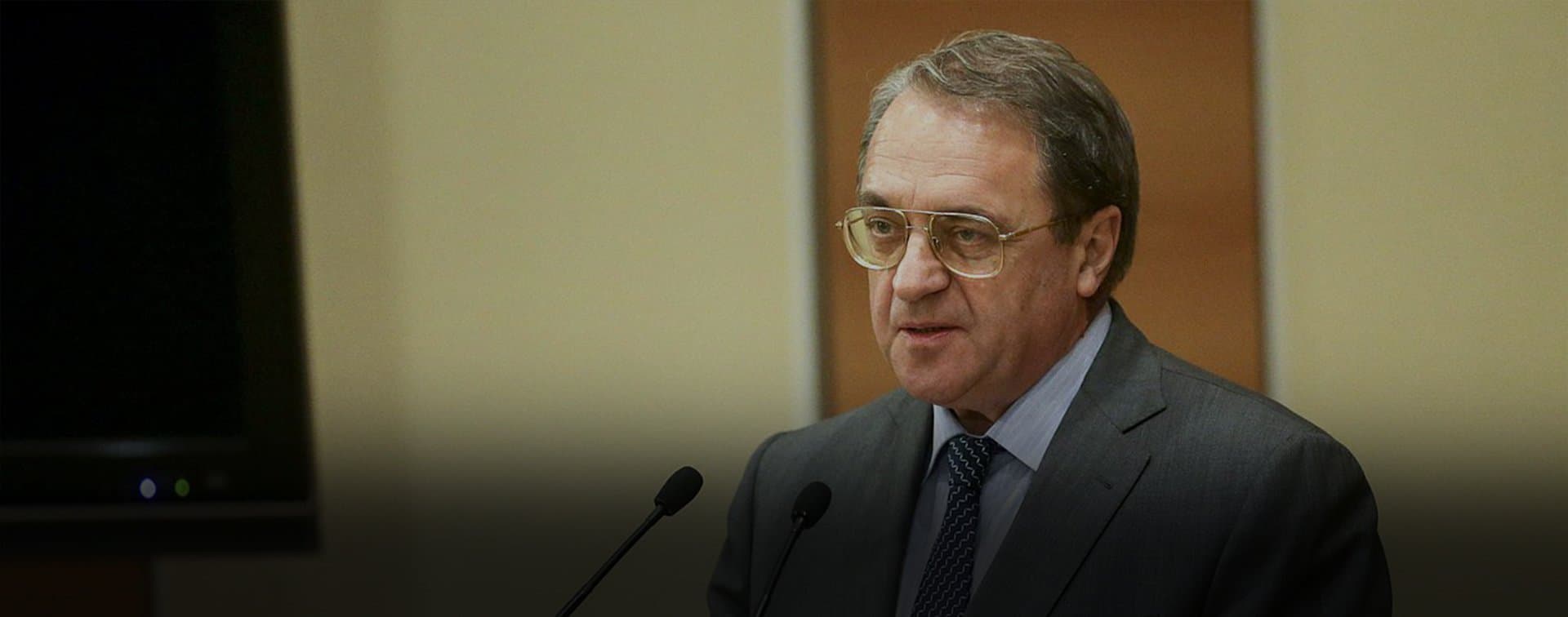 Богданов: Россия выступает за единство и суверенитет Ливии