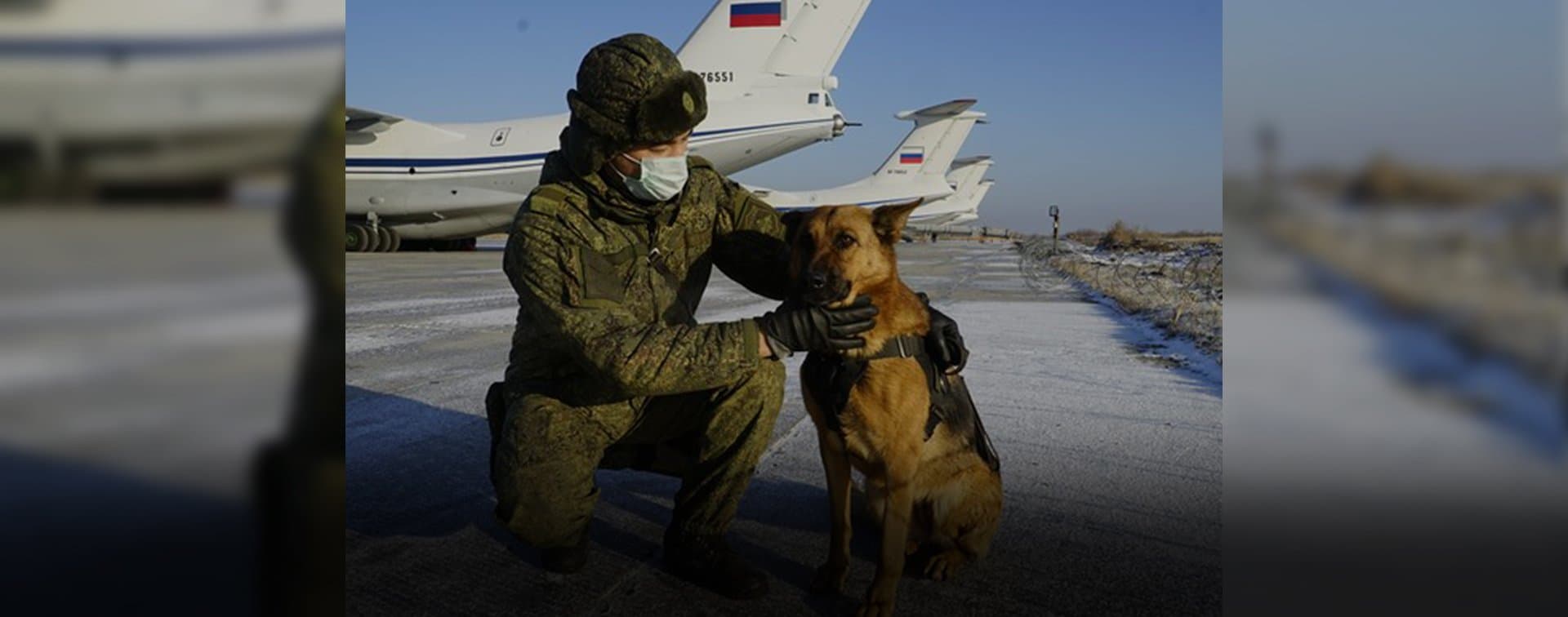 Самолеты Ил-76 ВКС РФ перебрасывают саперов в Нагорный Карабах