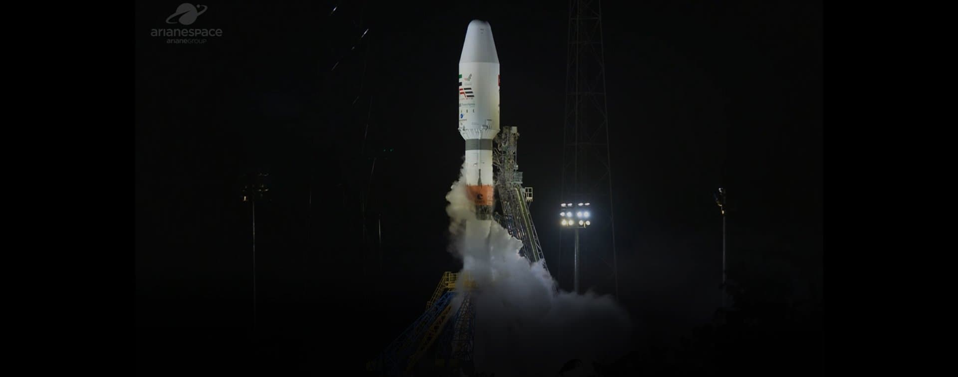Российская ракета "Союз-СТ-А" со спутником ОАЭ стартовала с космодрома Куру