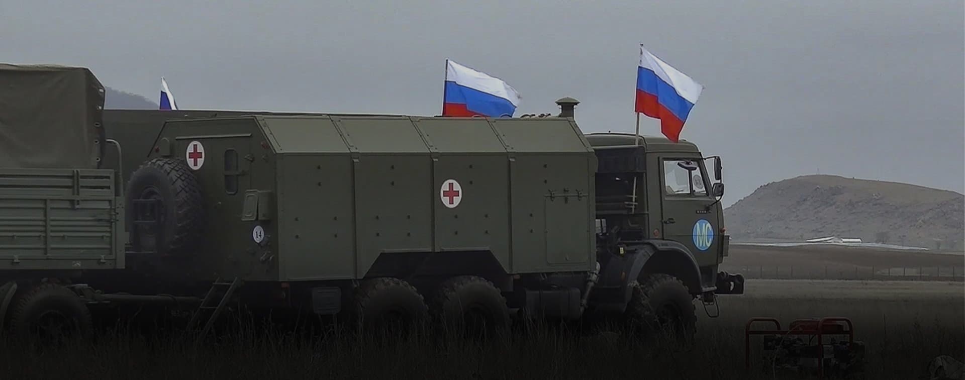 Военные медики оказывают помощь населению в Аскеранском районе Нагорного Карабаха