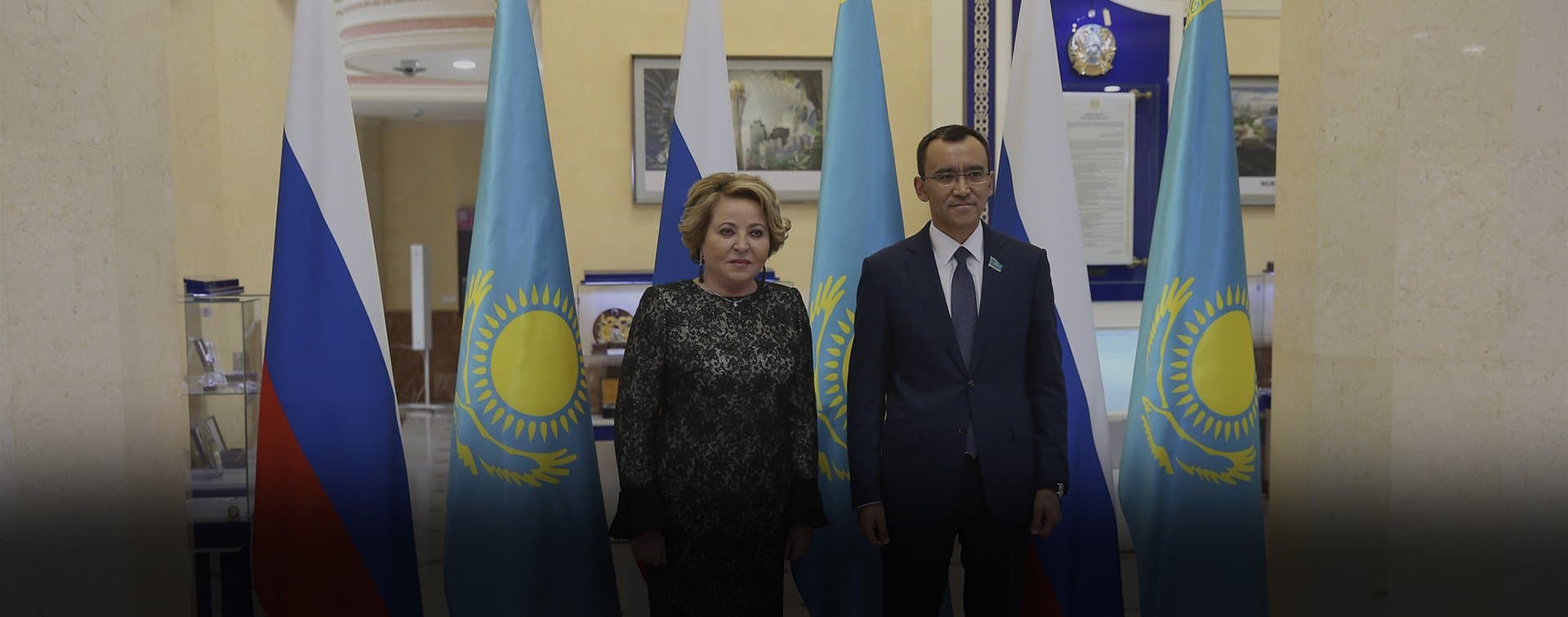 Матвиенко и спикер Сената Казахстана обсудили межпарламентское сотрудничество