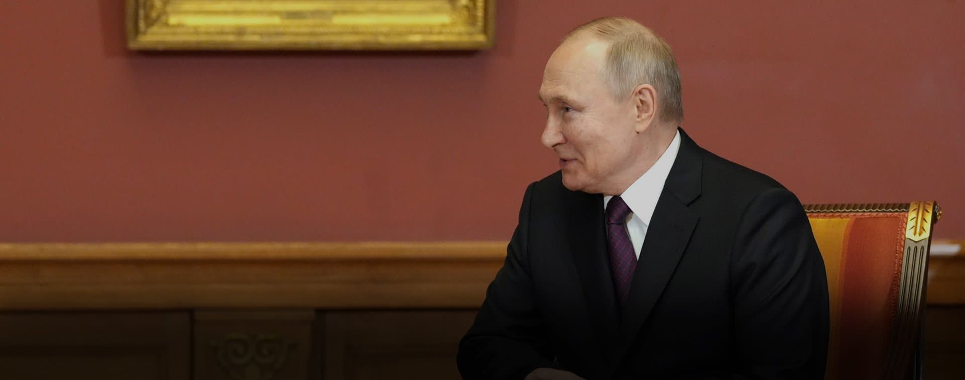 Путин встретил президента Алжира в Кремле