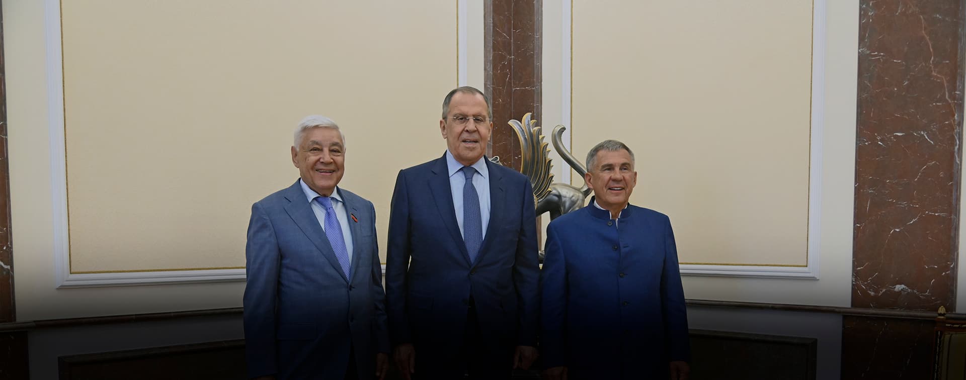 Рустам Минниханов встретился с министром иностранных дел РФ Сергеем Лавровым