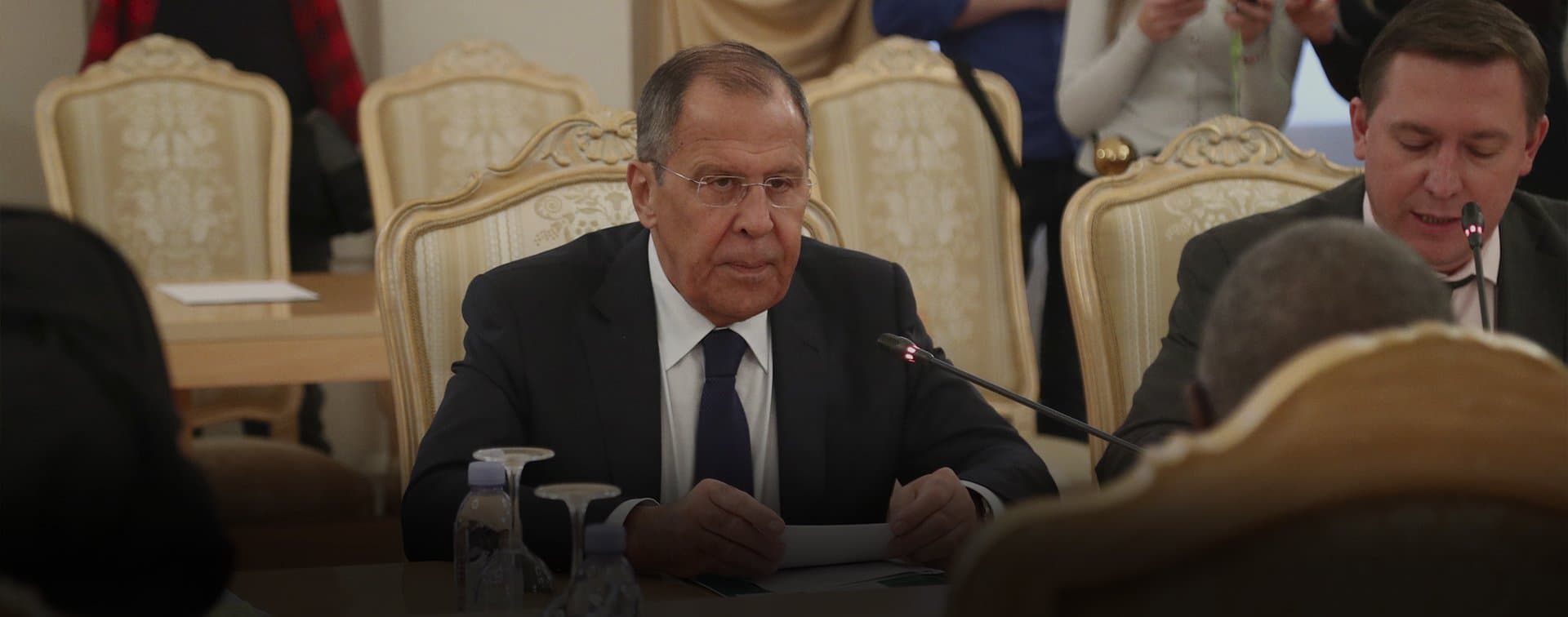 Главы МИД России, Ирана и Турции призвали активизировать международное содействие Сирии