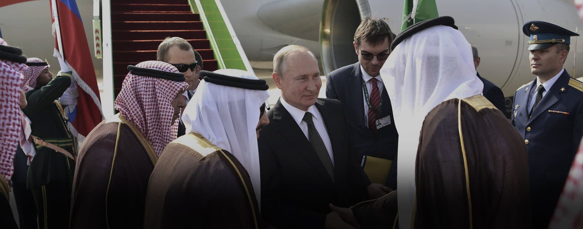 Владимир Путин и король Саудовской Аравии начали переговоры