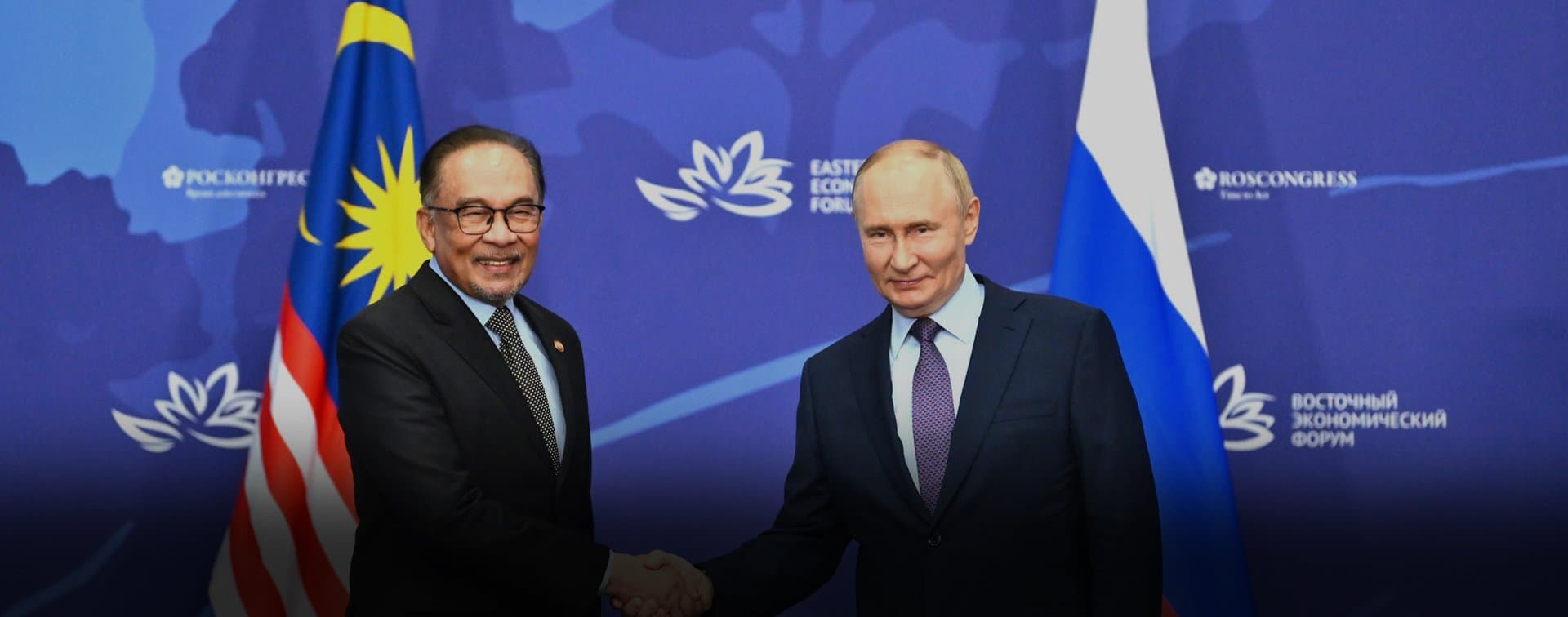 Путин встретился с премьером Малайзии Анваром Ибрагимом