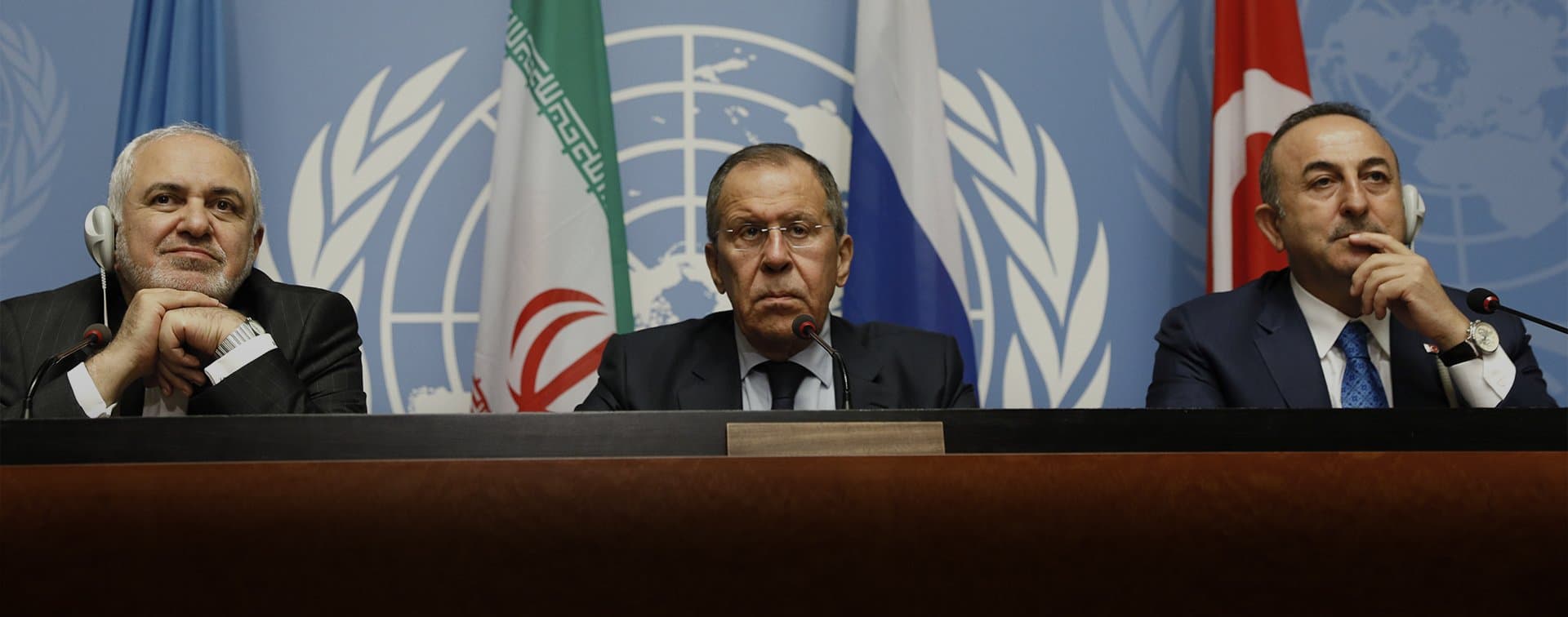 Главы МИД России, Турции и Ирана подтвердили приверженность суверенитету Сирии