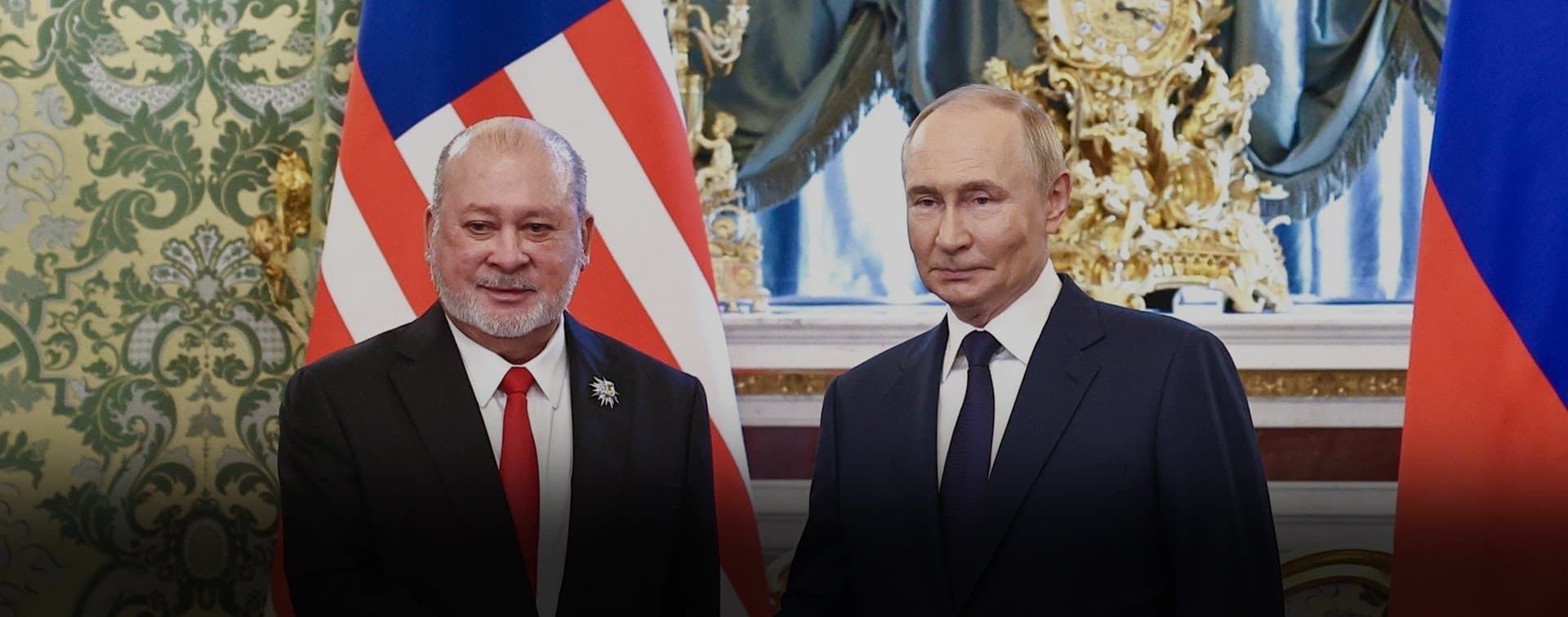 Путин в Петербурге встретится с королем Малайзии