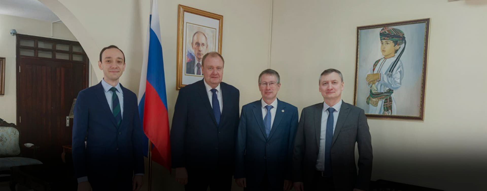 Марат Гатин провёл итоговую встречу с послом России в Омане