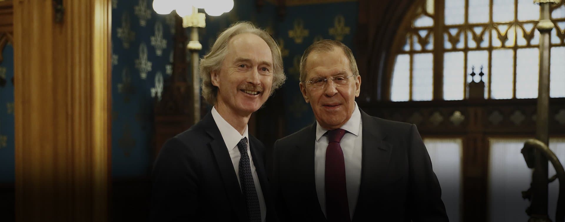 Сергей Лавров встретился со спецпредставителем ООН по Сирии