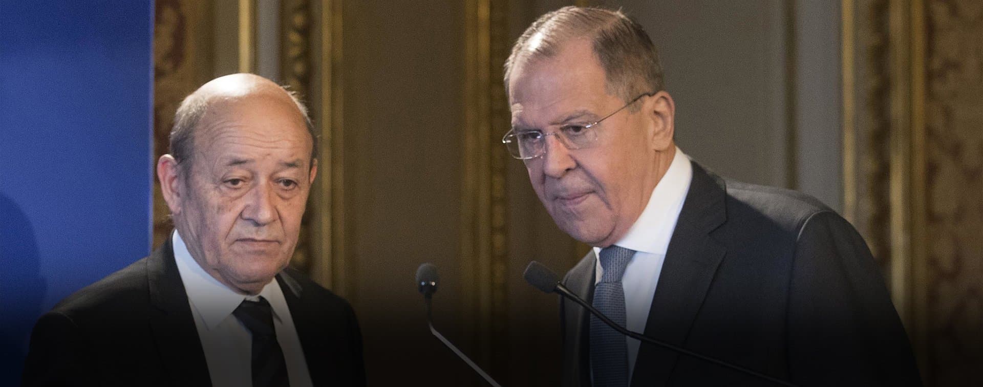 Главы МИД России и Франции обсудили борьбу с коронавирусом