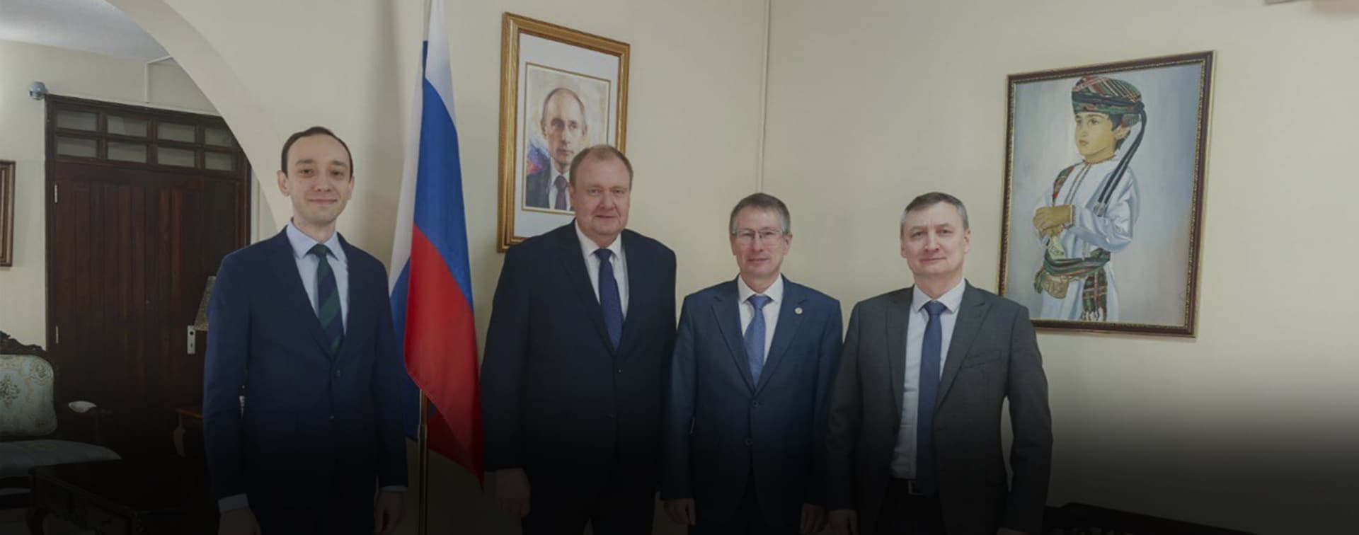 Марат Гатин провёл итоговую встречу с послом России в Омане