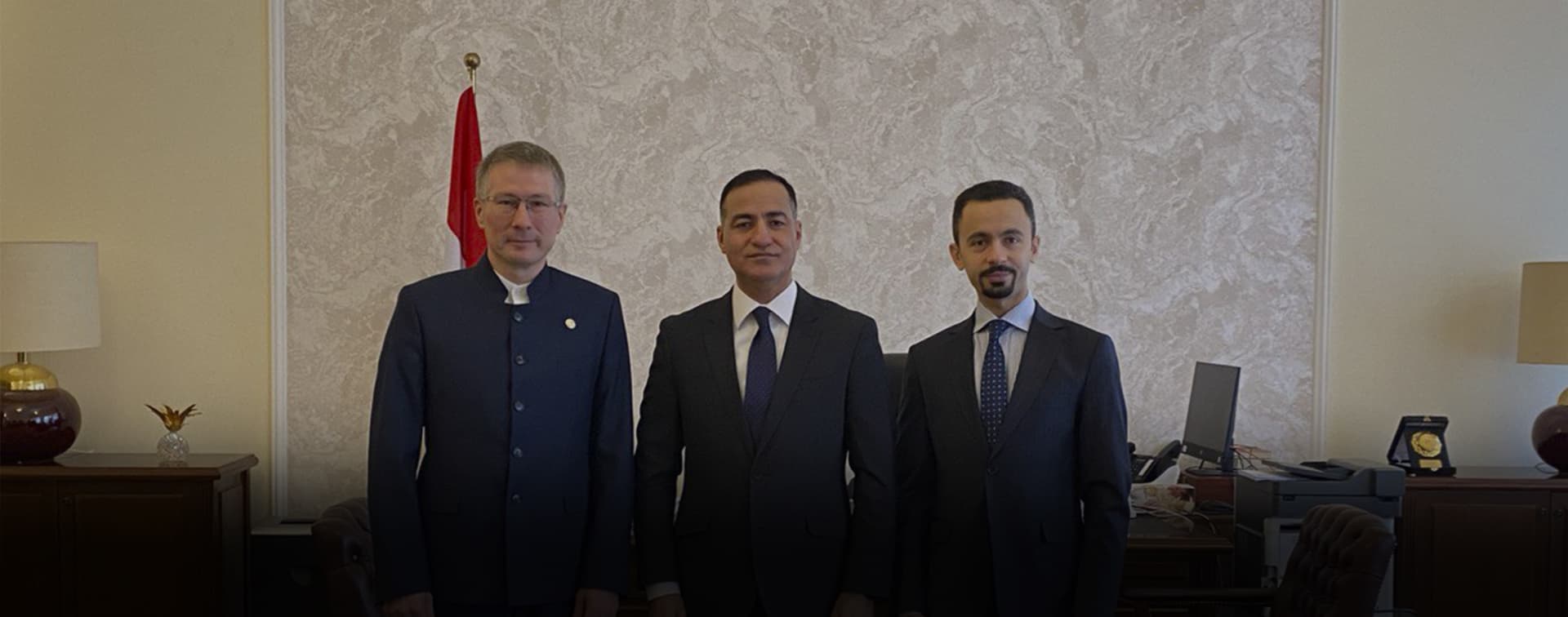 Марат Гатин провёл переговоры с послом Египта в России