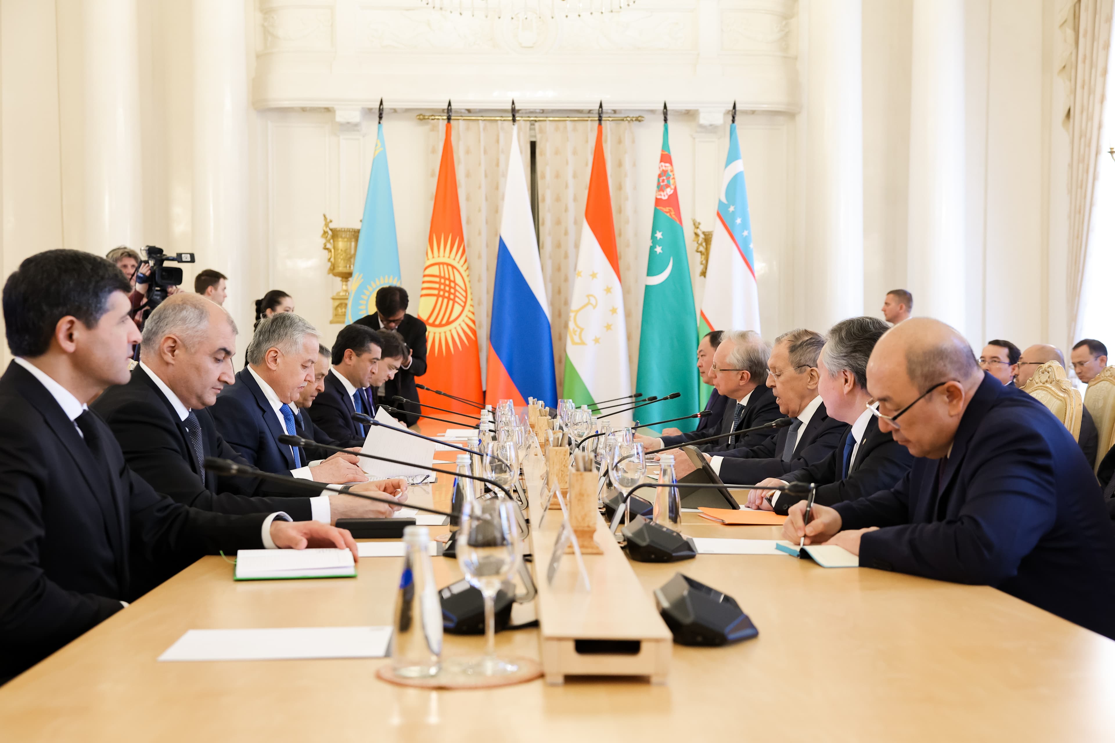 Девятая встреча министров внешней политики Центральной Азии и России прошла в Москве