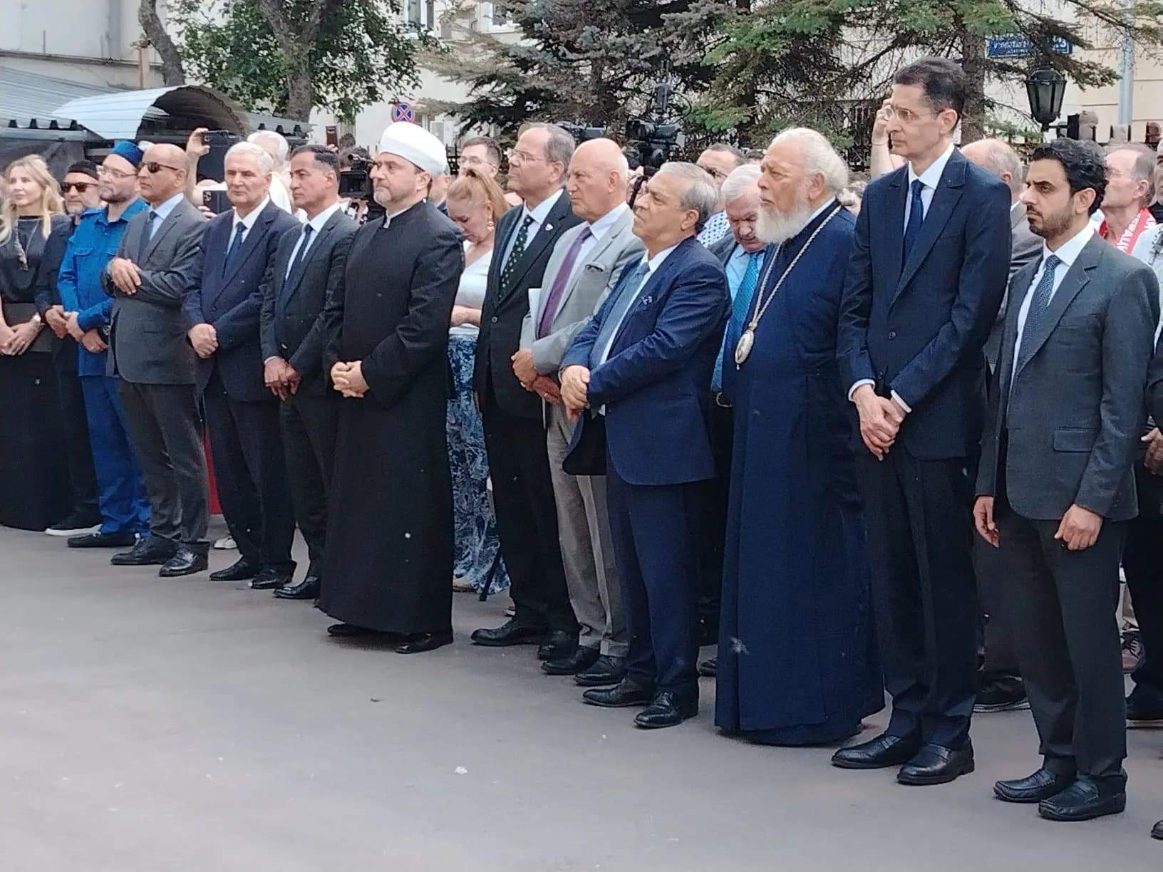 В Москве прошла молитвенная акция солидарности «Молитва о мире»