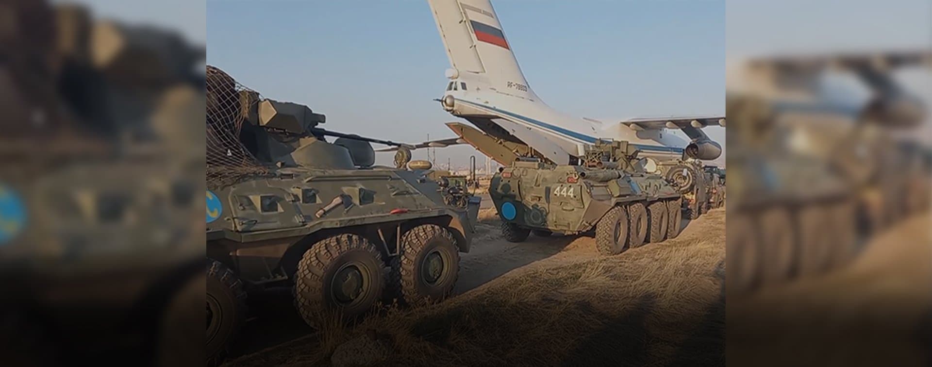 Российские миротворцы выдвинулись в район операции в Нагорном Карабахе
