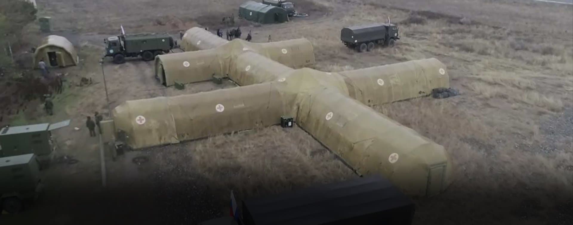 Российские миротворцы развернули в Карабахе полевой госпиталь