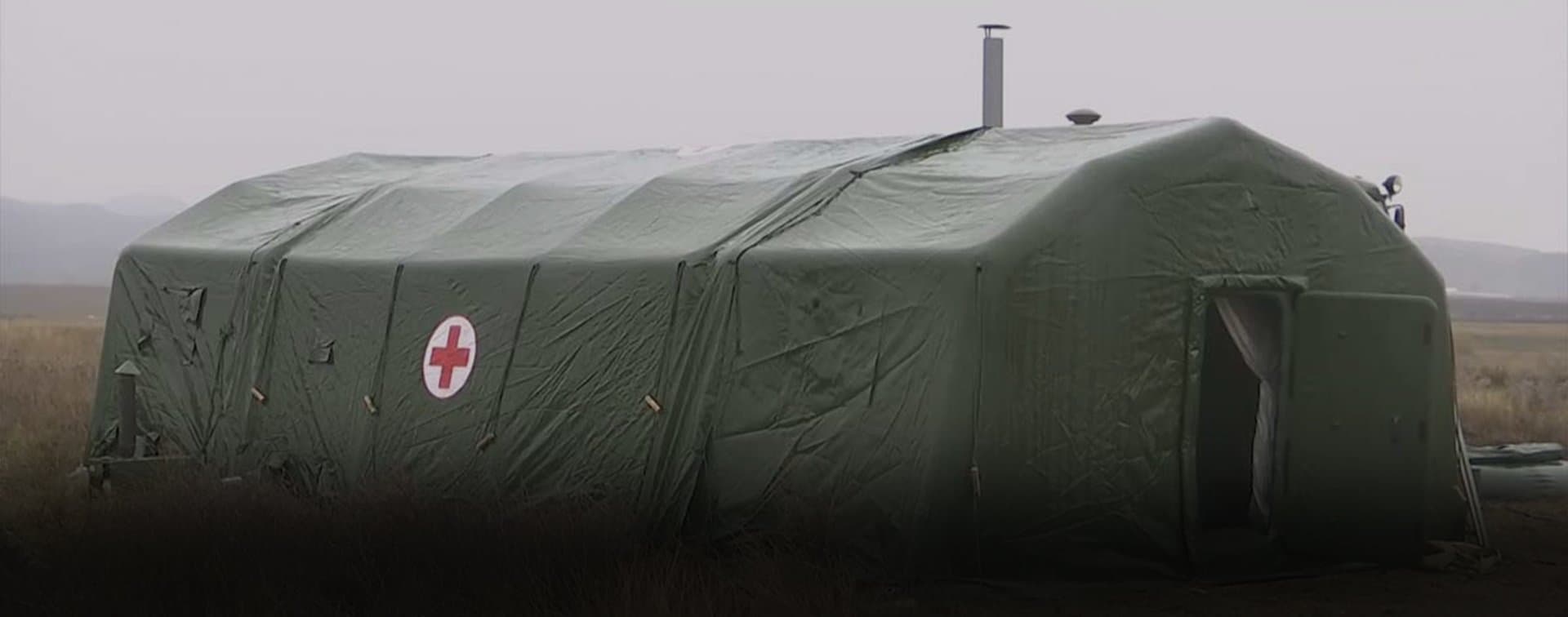 Военные медики развернули дополнительные пункты медпомощи в Нагорном Карабахе