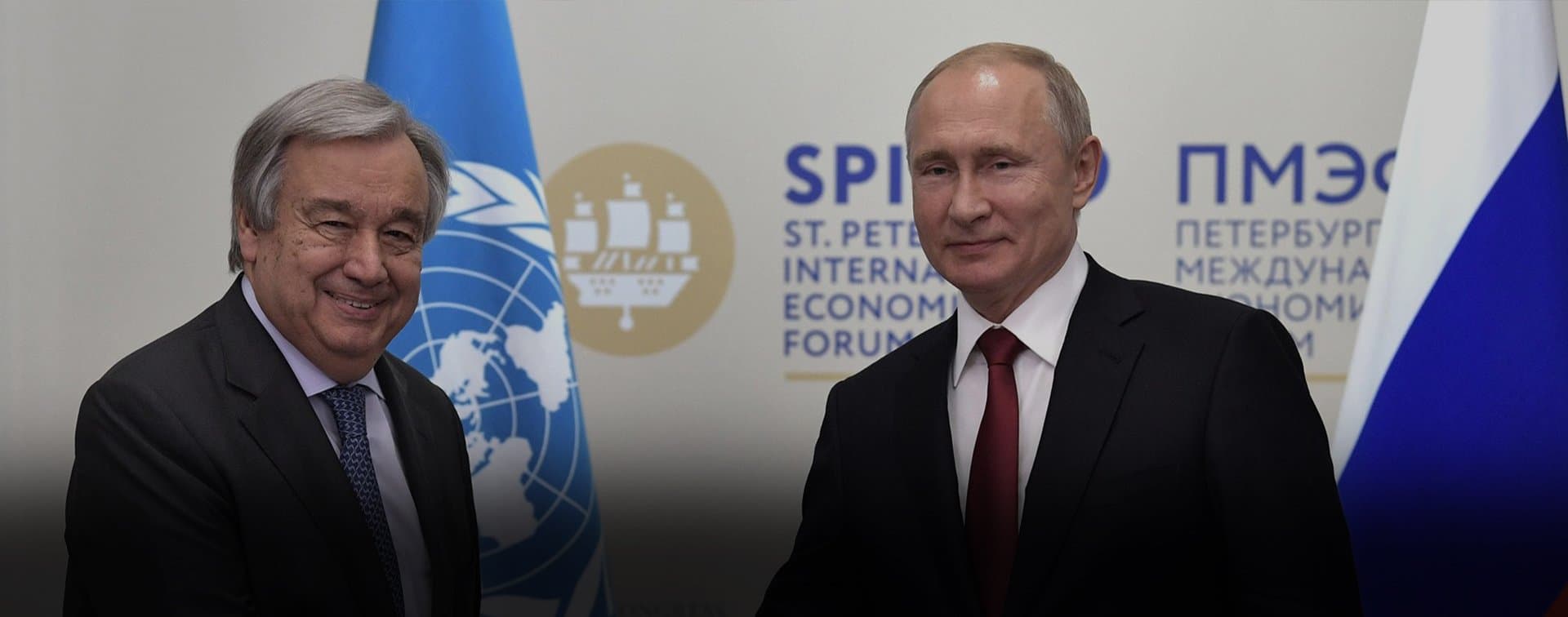 Путин и Гутерреш обсудили пандемию и конфликт Израиля и Палестины