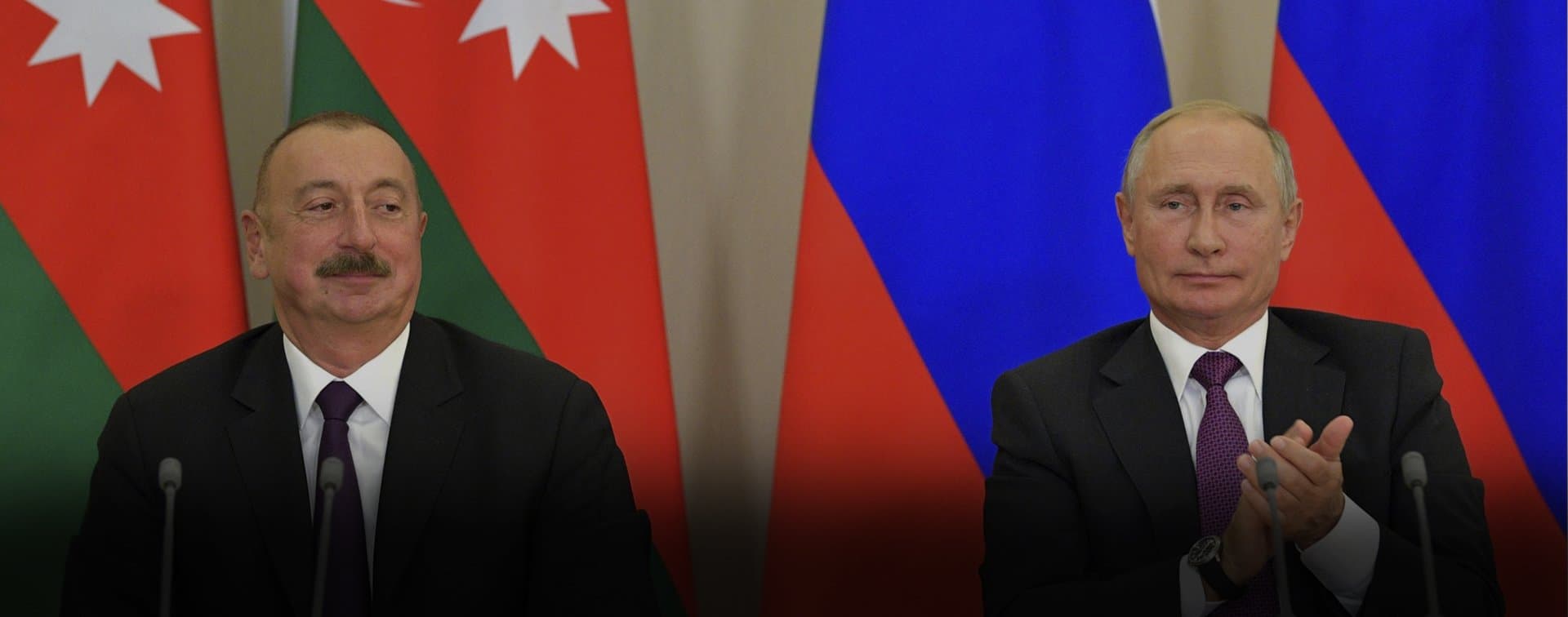 Путин поблагодарил Алиева за усилия в урегулировании на Южном Кавказе