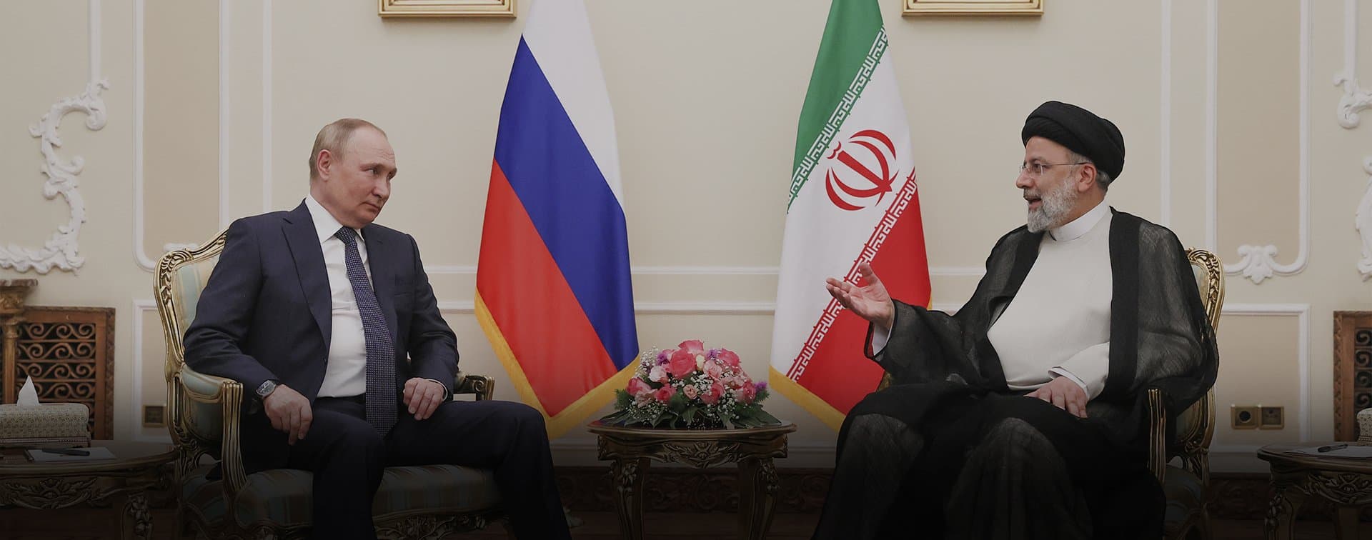 Встреча Путина и Раиси началась в Тегеране