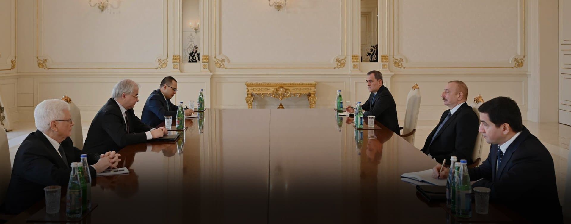 Алиев обсудил со спецпредставителем главы МИД РФ нормализацию между Баку и Ереваном
