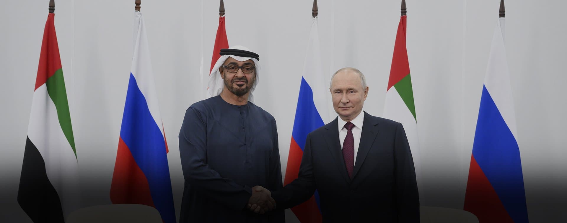 Президент ОАЭ поблагодарил Путина за усилия по укреплению двусторонних отношений