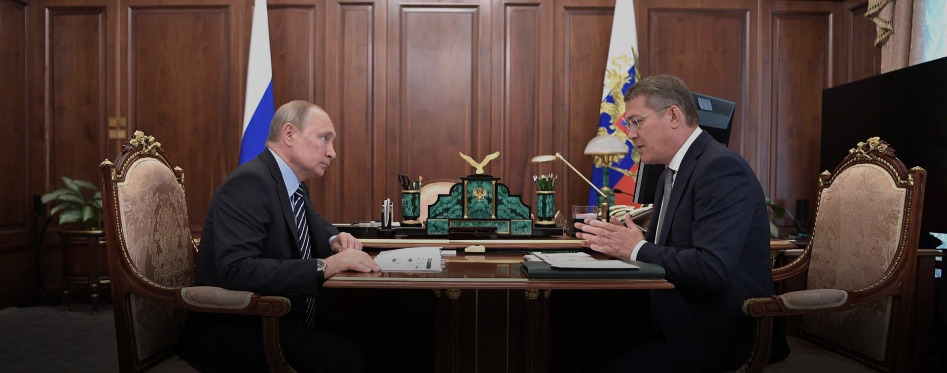 Путин 9 апреля встретится с главой Башкирии Хабировым