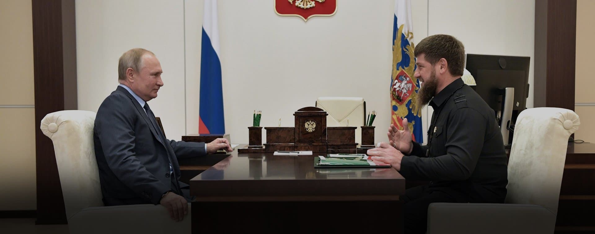 Путин провел встречу с Кадыровым