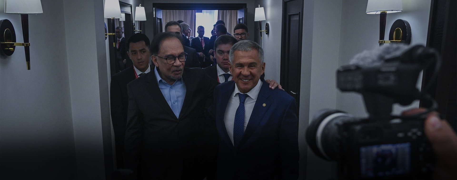Раис Татарстана Рустам Минниханов встретился с Премьер-министром Малайзии Анваром Ибрагимом