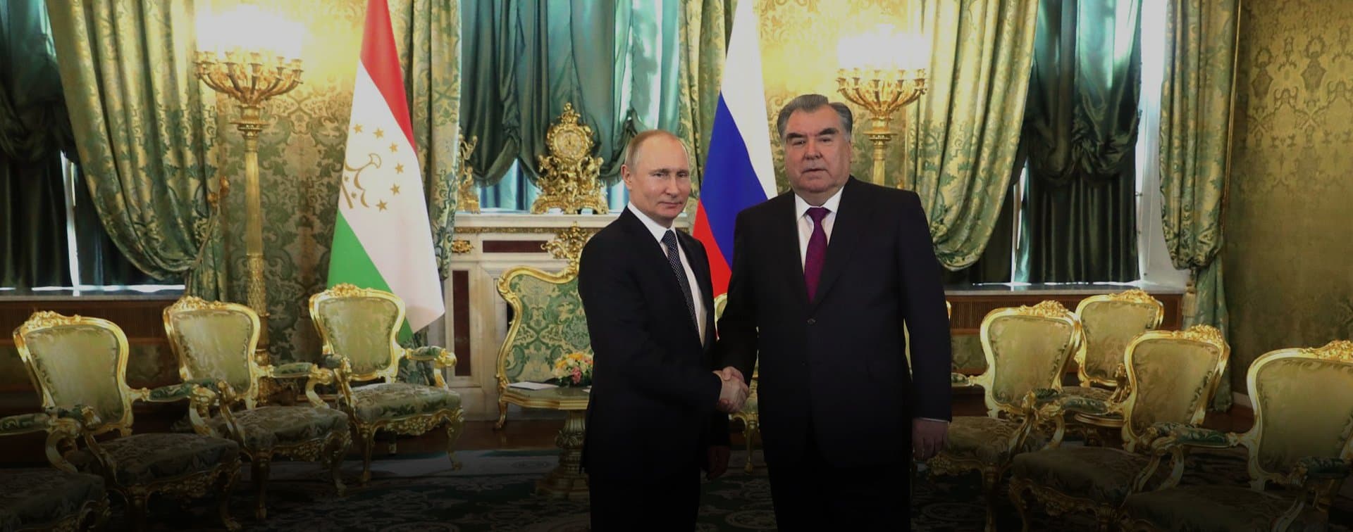 Путин и Рахмон проведут переговоры в Москве