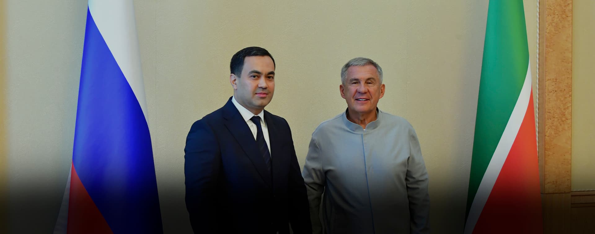 Минниханов встретился с делегацией Узбекистана