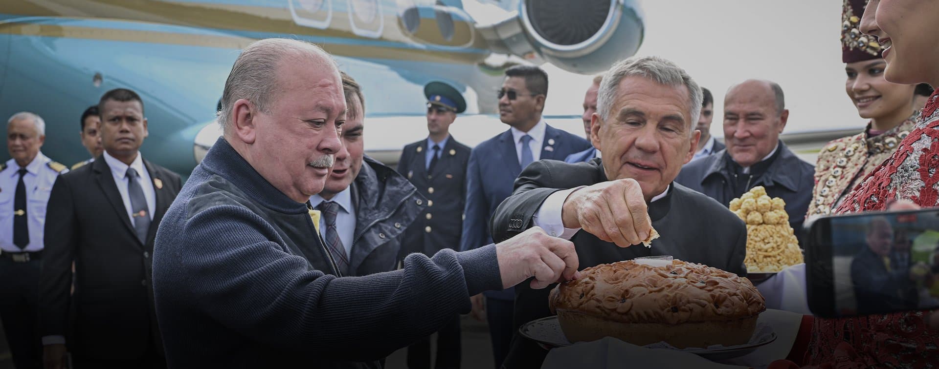 Король Малайзии прибыл в Казань
