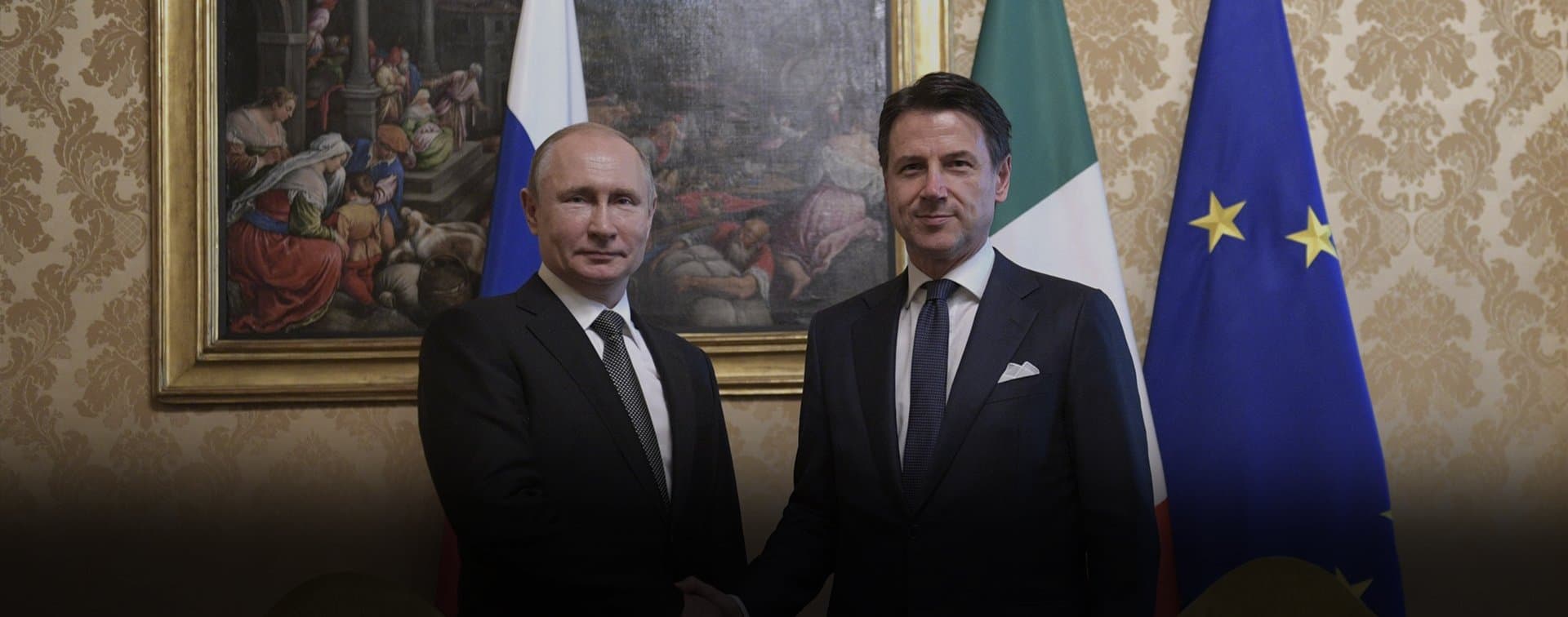 Путин обсудил Ливию с премьер-министром Италии