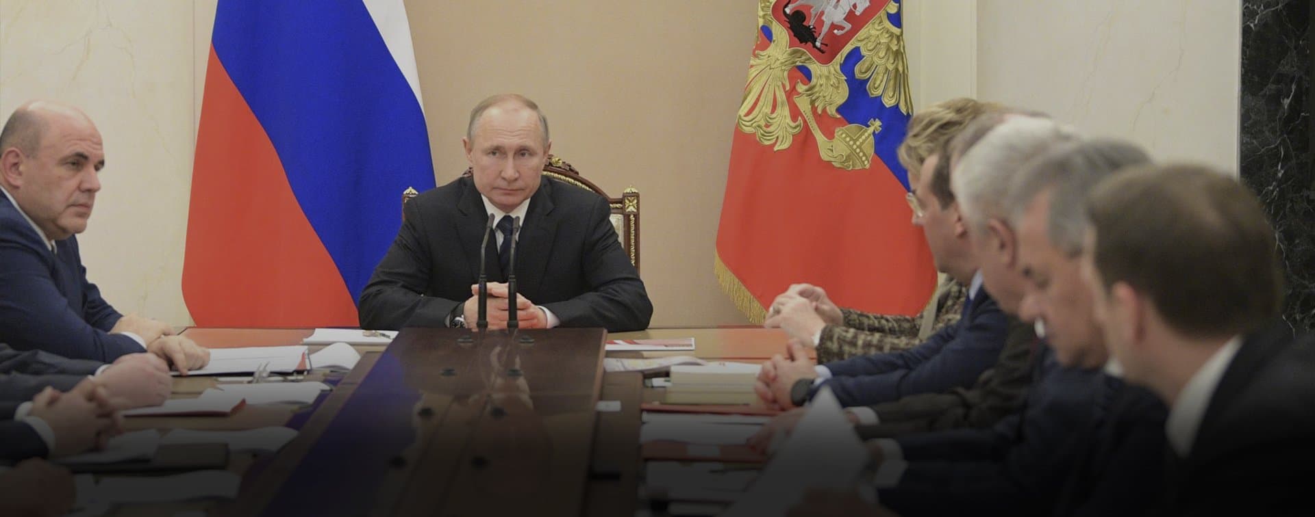Путин обсудил ситуацию в Идлибе с Совбезом России