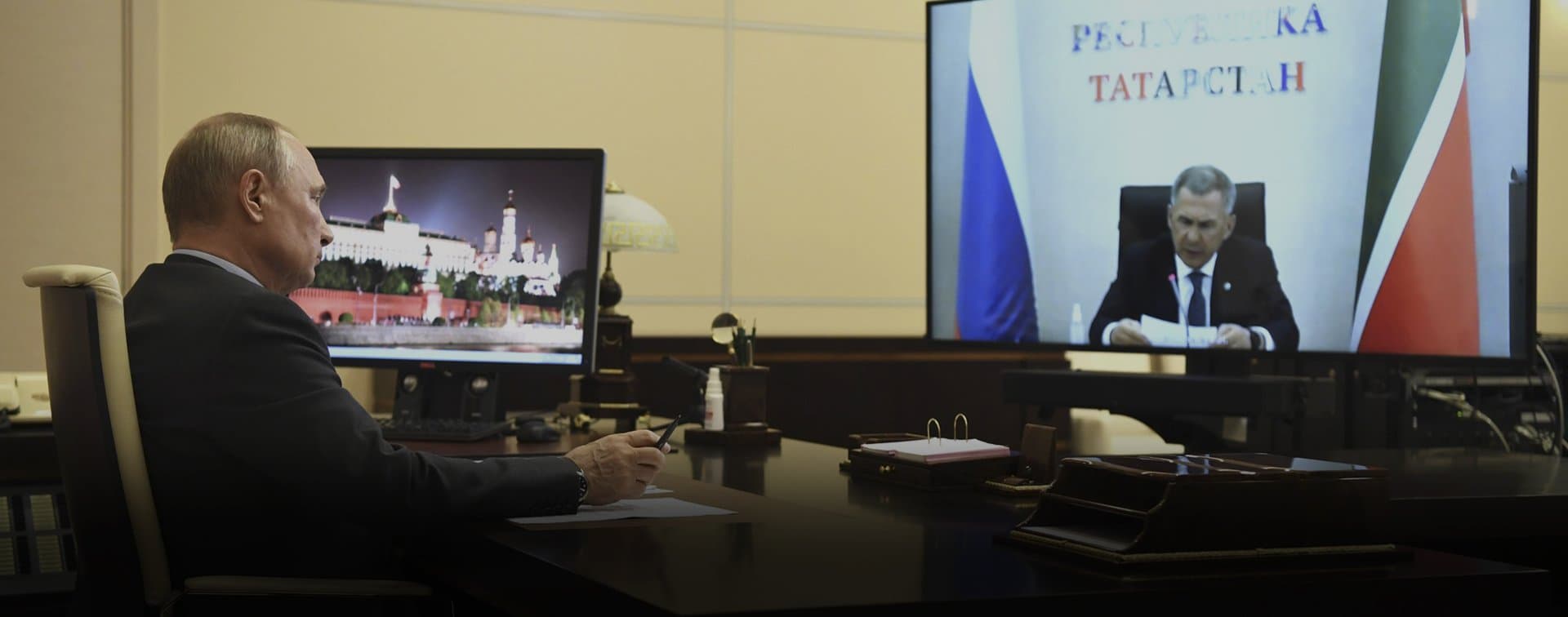 Путин поддержал планы Минниханова вновь баллотироваться на пост главы Татарстана