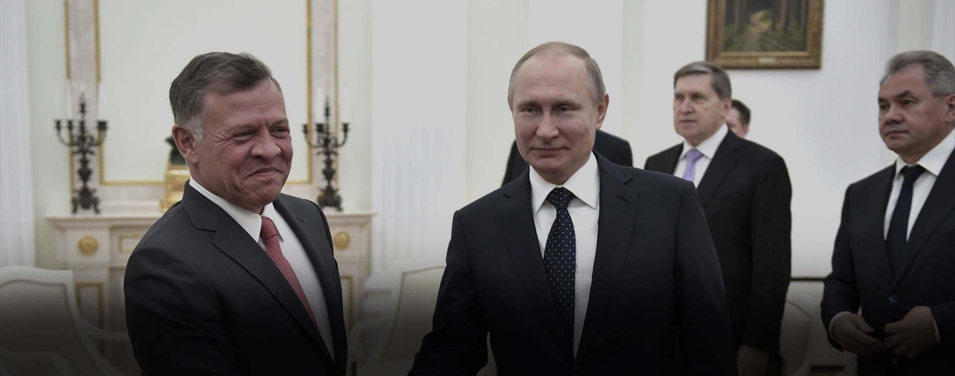 Путин обсудил с королем Иордании ситуацию в Сирии и Ливии